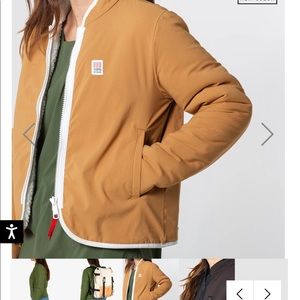 Topo reversible Sherpa jacket